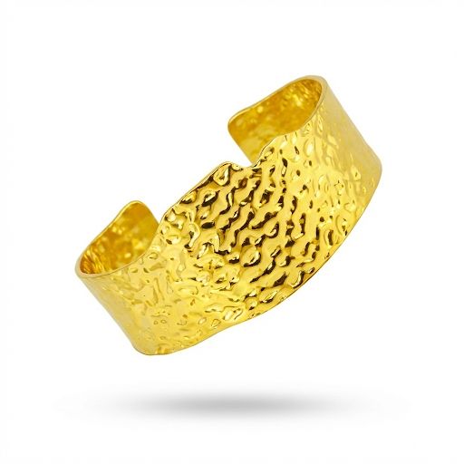 Hammered Cuff Bangle