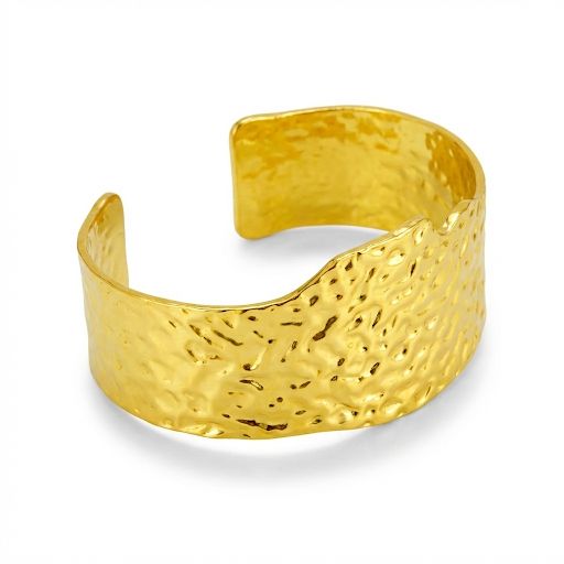 Hammered Cuff Bangle