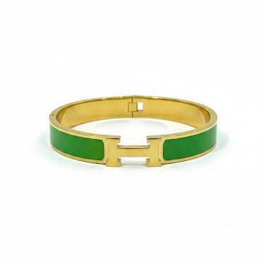 Enamel Minimalist Hermes Bangle