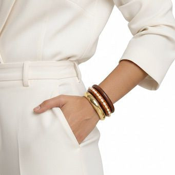 Elegant Braided Bangel