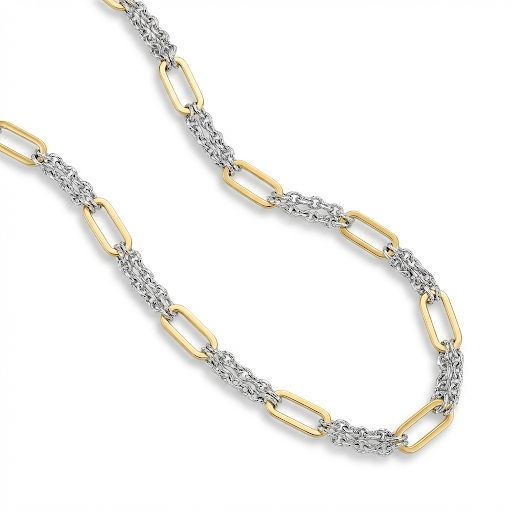 Mixed Link Chain Necklace