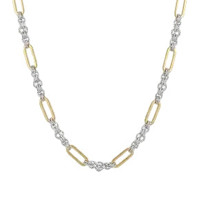 Mixed Link Chain Necklace