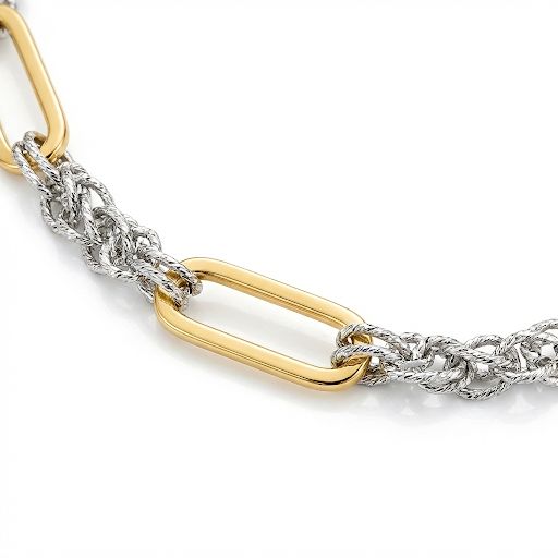 Mixed Link Chain Necklace
