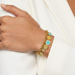 Boho Style Golden Chain Bracelet