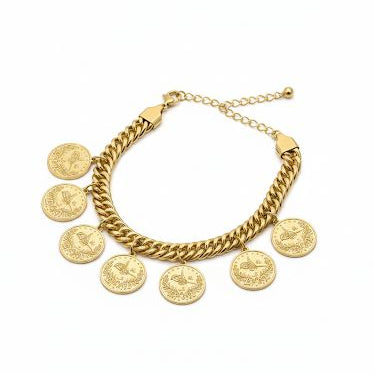 Luxury Coin Bracelet