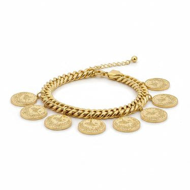 Luxury Coin Bracelet