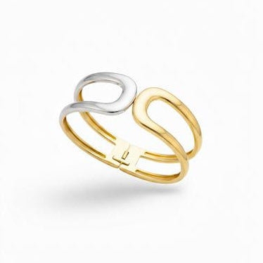 Mixed Cuff Bangle