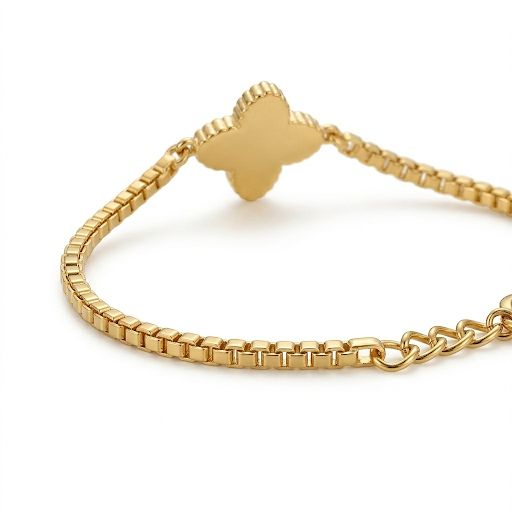 Petal Clover Charm Bracelet