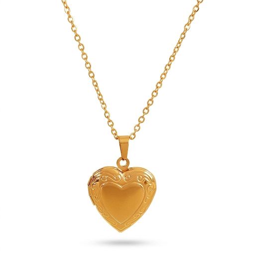 Vintage Filigree Heart Bendant
