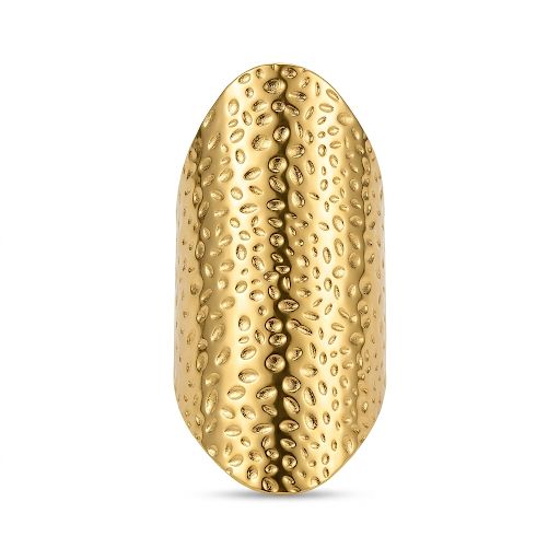 Chunky Textured Gold Ring