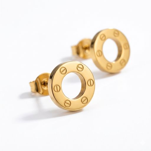 Industrial Chic Screw Design Studs
