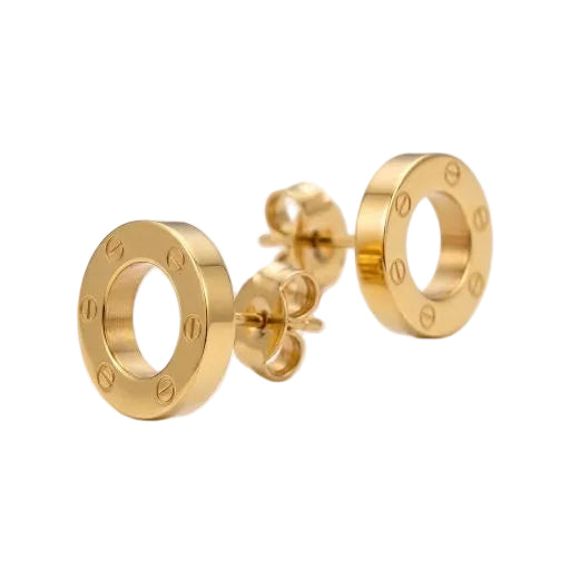 Industrial Chic Screw Design Studs