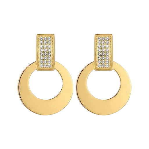 Colette Pave Stud Earrings