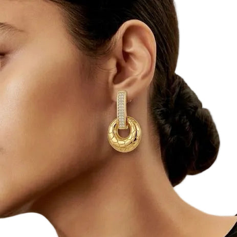 Dezlen Luxury Evening Dinner Earrings
