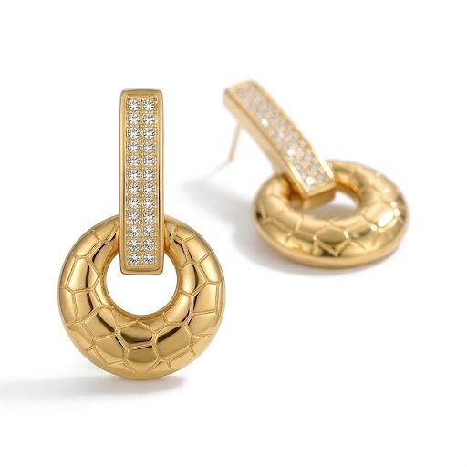 Dezlen Luxury Evening Dinner Earrings