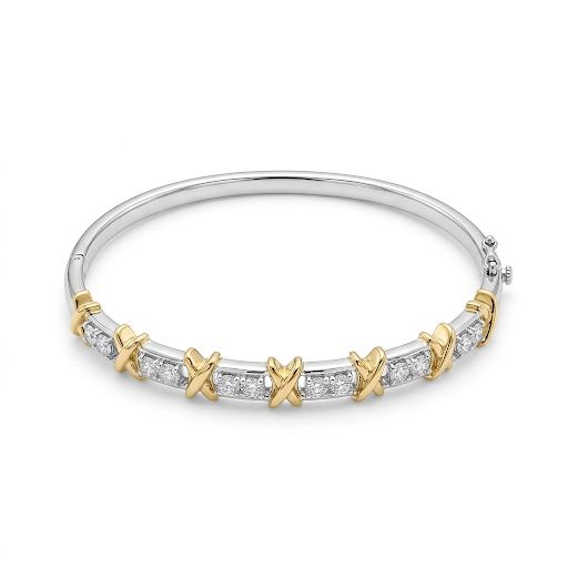 Mixed Motif Bangle
