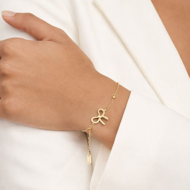 Petite Ribbon Bow Bracelet