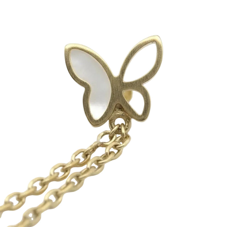 Twilight Butterfly Drop Stud